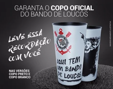 Arena Corinthians terá copos e baldes à venda em todos os jogos