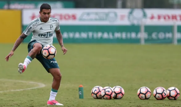 Dudu evolui bem e pode reforçar o Palmeiras contra o Atlético-GO