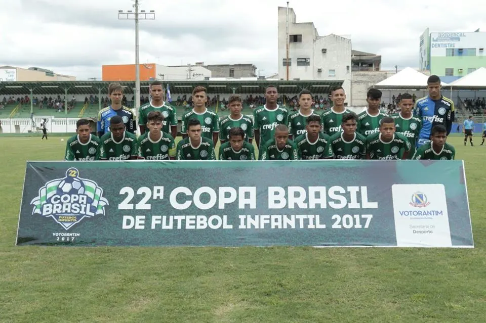 Sub-15 do Verdão vence o Atlético-MG por 6 a 1 e começa arrasador na Copa Votorantim