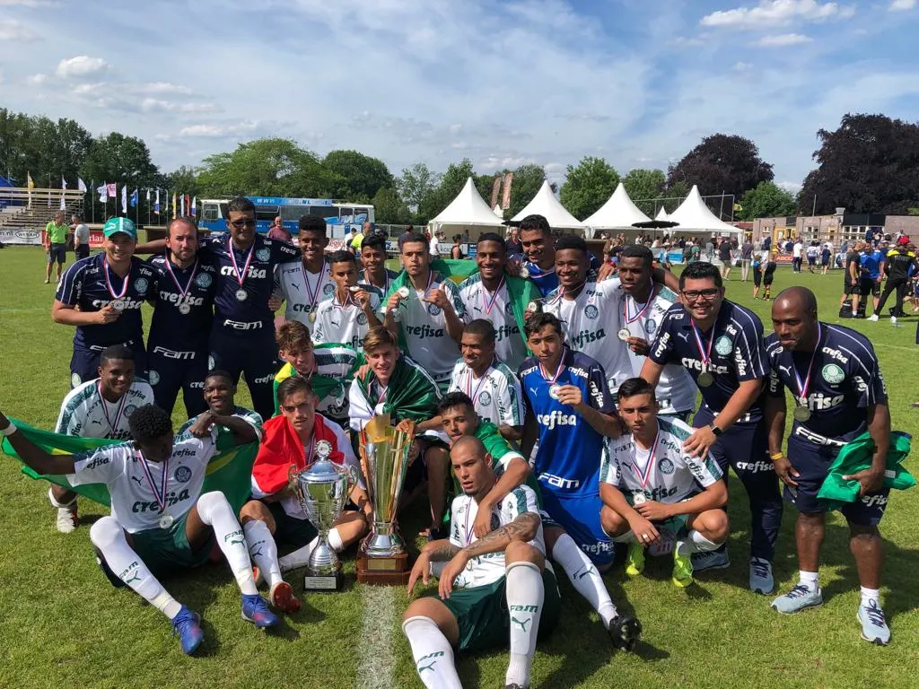 Sub-20 do Palmeiras é bicampeão do torneio de Terborg, na Holanda