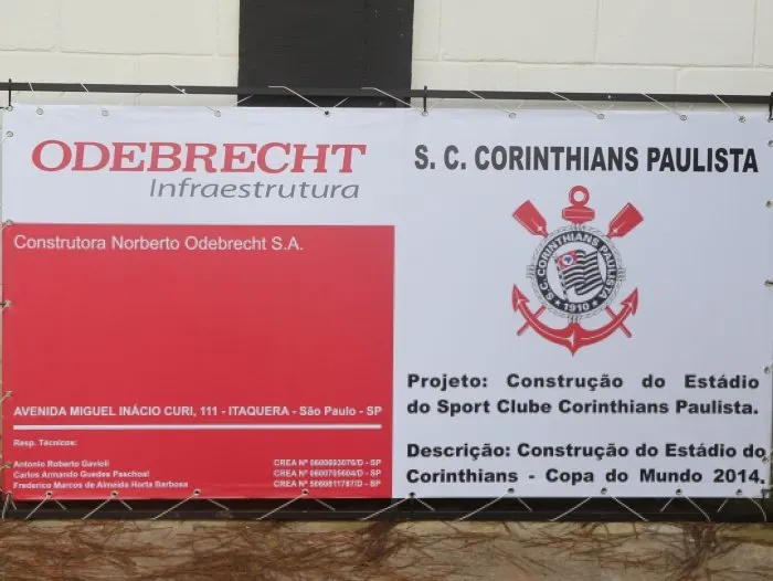 Acordo entre Corinthians e Odebrecht, prevê fim de juros e multa