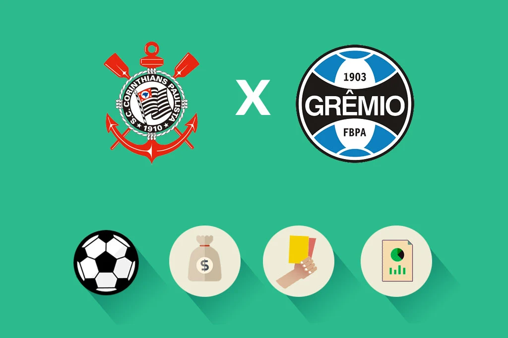 Corinthians x Grêmio: estatísticas, renda e público, como foi a partida