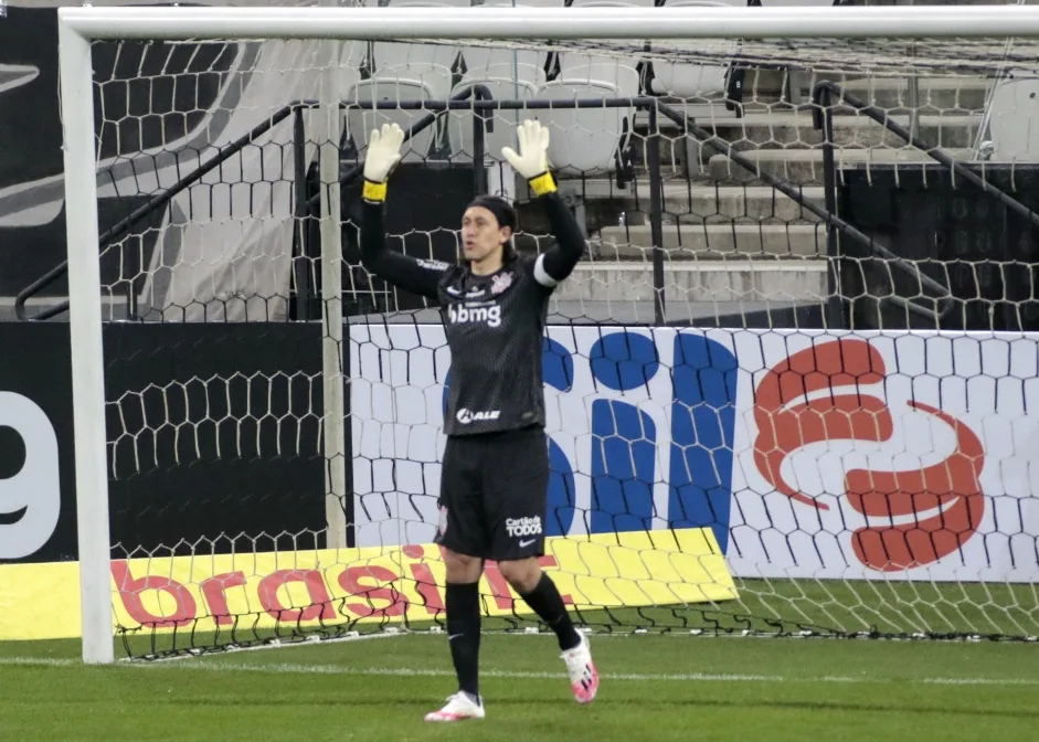 Contra o Bahia, Cássio completará 500 jogos com a camisa do Timão 