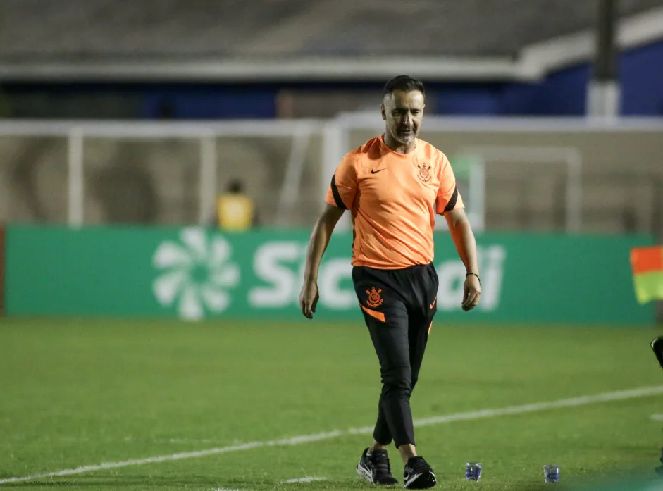 Veja como Vítor Pereira analisou o empate do Timão na estreia da Copa do Brasil