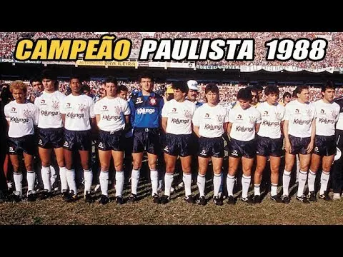 Noite de Timão! Emissora reprisa hoje final emocionante do Paulistão de 1988