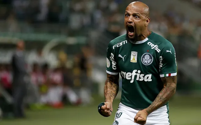 Felipe Melo vive fase mais goleadora com a camisa do Palmeiras