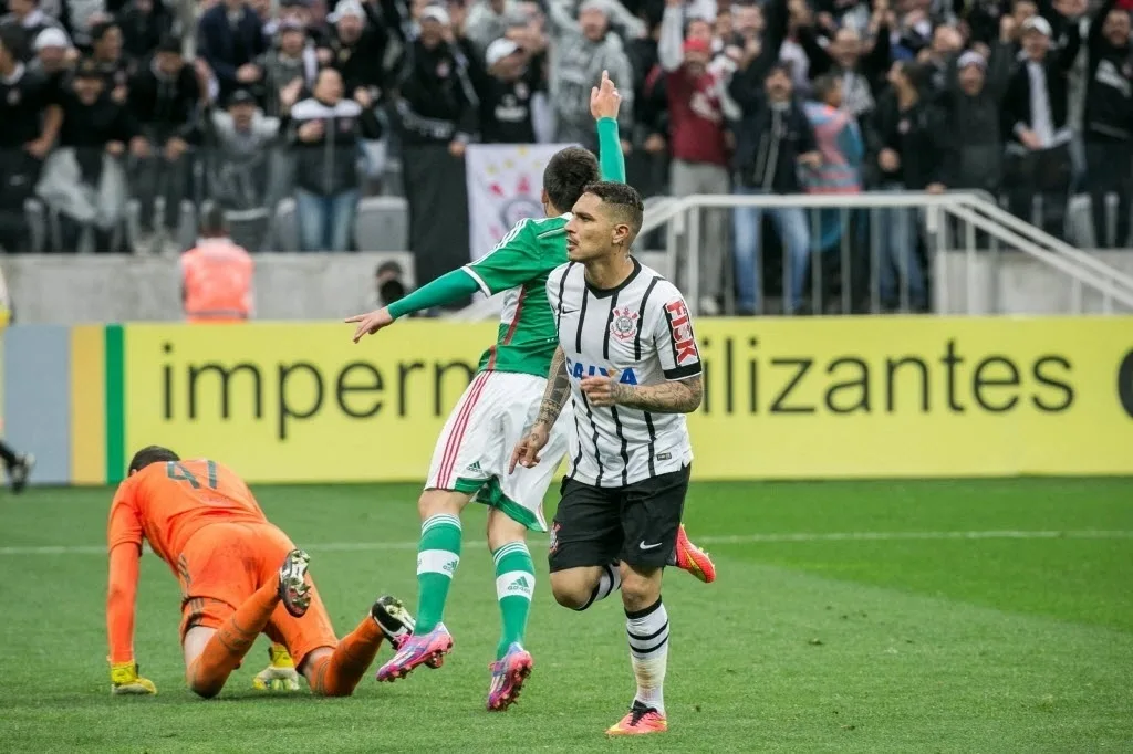 Lembra dessa? Corinthians vencia primeiro Derby da história da Arena há seis anos; relembre o jogo