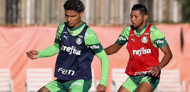 Palmeiras se prepara para enfrentar o Flamengo em treino técnico no Brasileirão