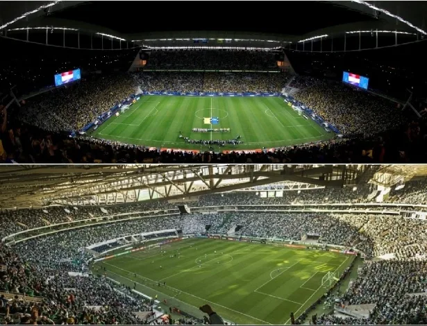 Allianz Parque bate Arena Corinthians em eventos