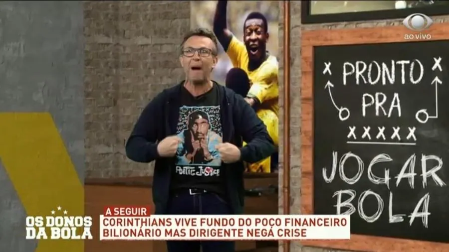 Neto diz que nem rapper seria capaz de 'ressuscitar' o Corinthians