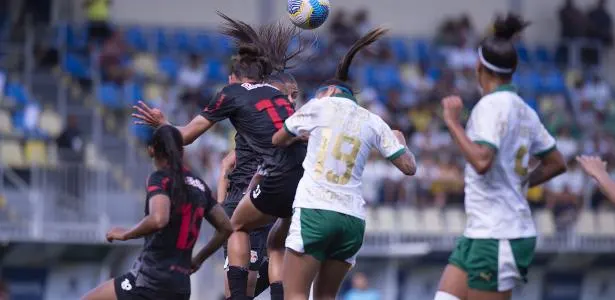 Palmeiras empata com o Bragantino nos acréscimos em duelo do Brasileirão feminino