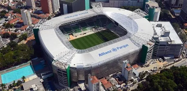 Allianz Parque terá rapel, bar e 