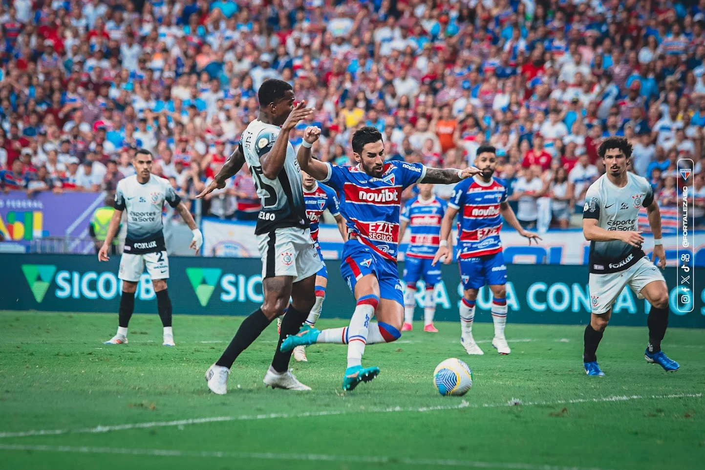 Jogo entre Fortaleza e Corinthians na Sul-Americana: tudo o que você precisa saber.