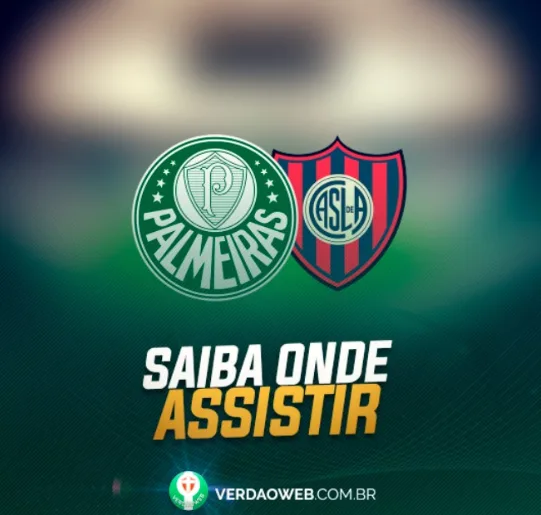 VEJA AQUI: Saiba onde assistir ao confronto Palmeiras x San lorenzo