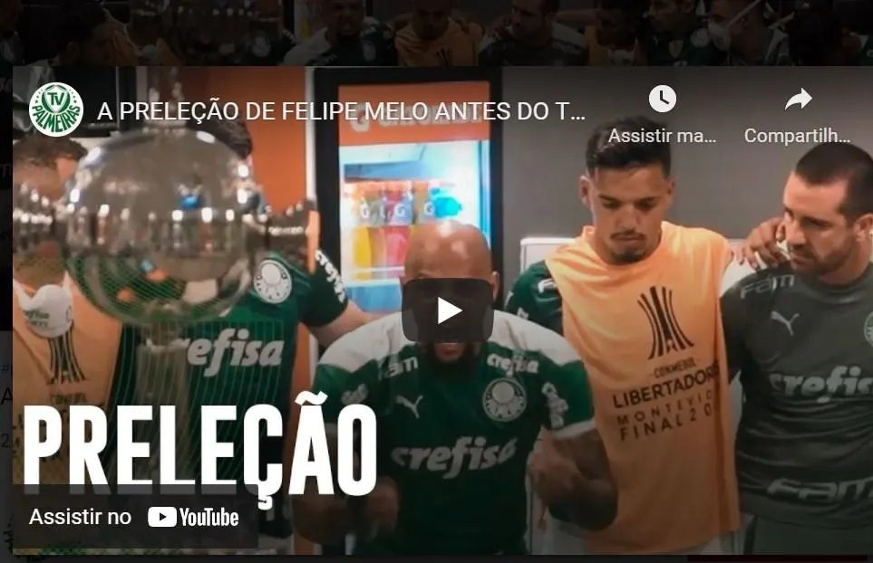 Emocionante!!  A PRELEÇÃO DE FELIPE MELO ANTES DO TRI DA AMÉRICA!