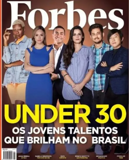 Dudu é capa da Forbes como um dos talentos com menos de 30 anos