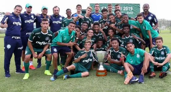 Palmeiras Sub-16 vence o Grêmio e é bicampeão da Série Prata da FAM Cup