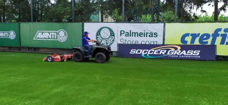 Fifa faz procura para dar aval a novo gramado da Academia do Palmeiras