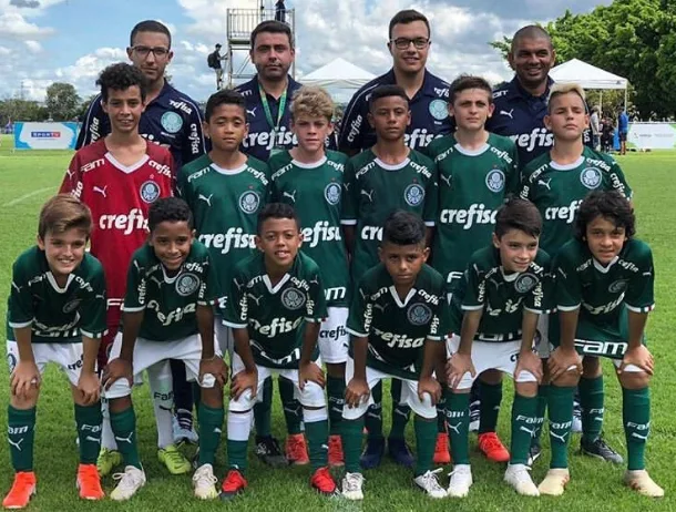 Sub-11 e Sub-13 do Palmeiras goleiam o Jabaquara pelo Paulista