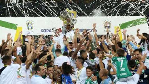 Veja ‘Palmeiras de 1 a 11’ que volta de empréstimo com pilar campeão de 1º título da Era Crefisa