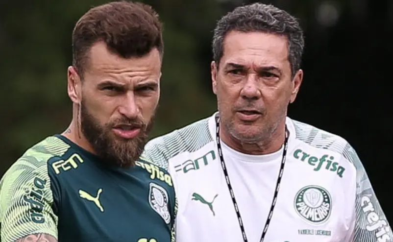 Cleiton Xavier vê Lucas Lima como 10 do Palmeiras e elogia Luxa e Dudu