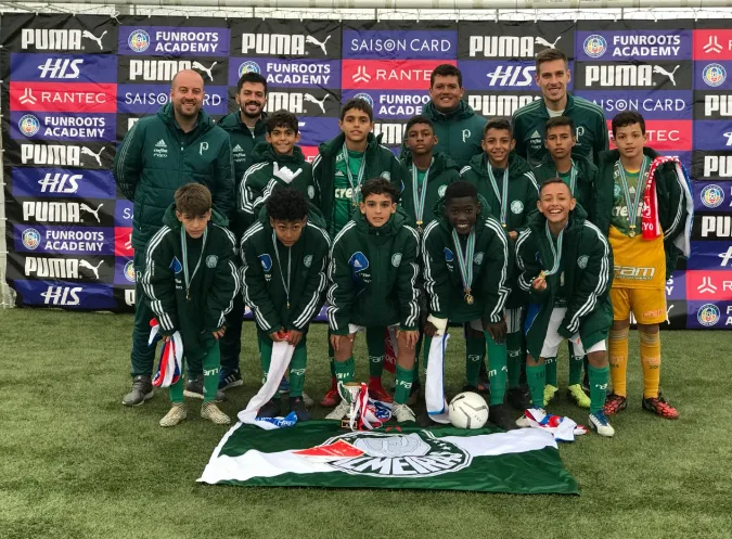 No Japão, Sub-12 do Palmeiras busca o bicampeonato da Copa PUMA Toreros