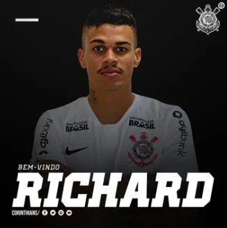 Corinthians anuncia a contratação de Richard, volante do Fluminense