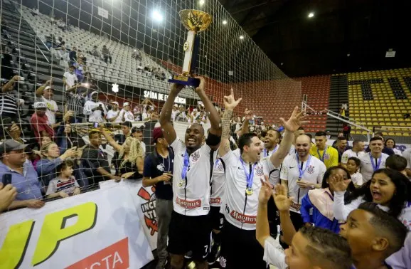 Atual campeão, Corinthians estreia na Copa do Brasil de Futsal 2019 contra o Minas