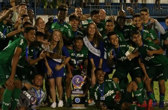 Atual campeão, Sub-18 do Palmeiras defende o título da Copa Santiago