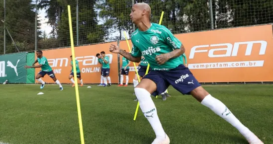 Sem peça importante, Palmeiras encerra preparação para enfrentar Avaí