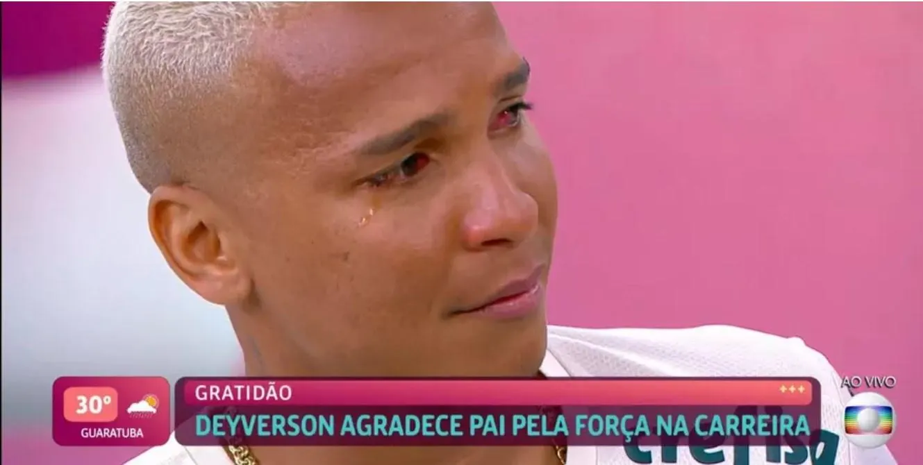  Herói do Palmeiras se emociona em entrevista para Ana Maria Braga