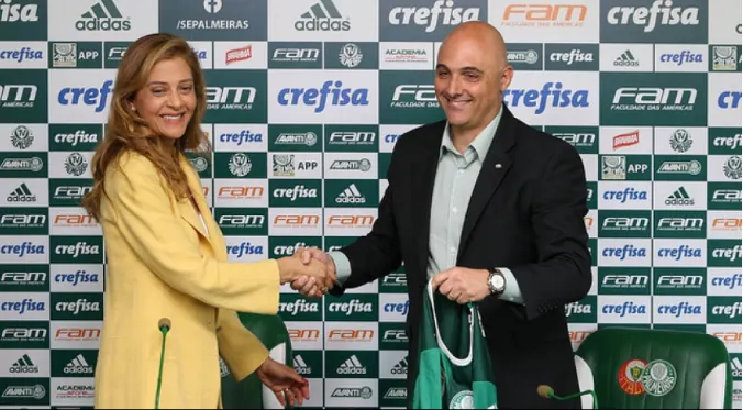 Palmeiras renovará com a Crefisa e pode receber R$ 400 mi em três anos