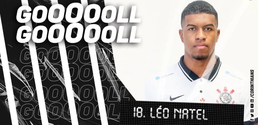 GOOOOOOOOOL! Léo Natel abre o placar para o Timão! Veja o Gol: