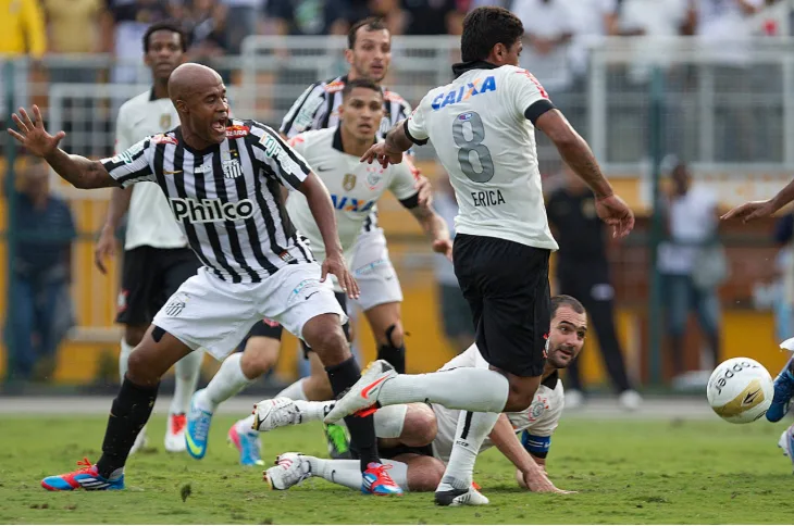 Corinthians batia Santos na primeira final do Pauistão 2013, há exatos 5 anos