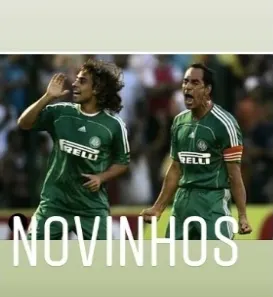 Saudades? Valdivia posta foto com Edmundo na época de Palmeiras