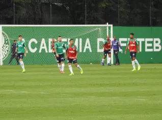 Verdão se reapresenta após vitória no Paulistão