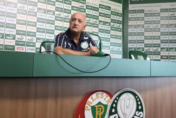 Felipão revela novas investidas da Colômbia, mas espera continuar com Dudu no Palmeiras