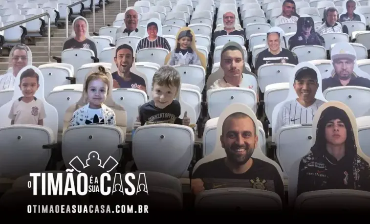Filhos do goleiro Cássio estarão em torcida virtual do Corinthians nos jogos na Arena