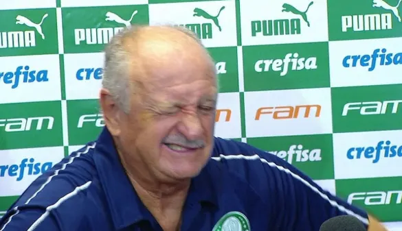 Palmeiras pode ter problema importante, mas Felipão tranquiliza torcida