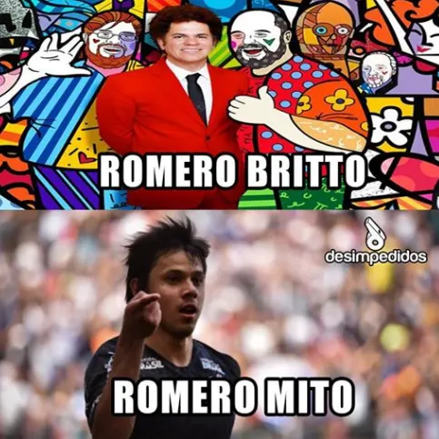 Confira os memes do hat-trick de Romero na vitória de hoje