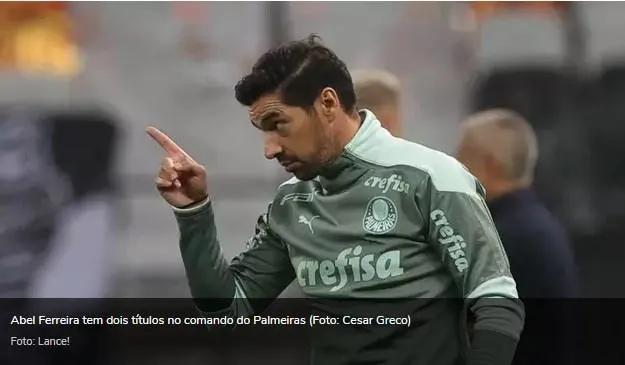 Palmeiras completa 50 vitórias desde a chegada de Abel Ferreira ao clube