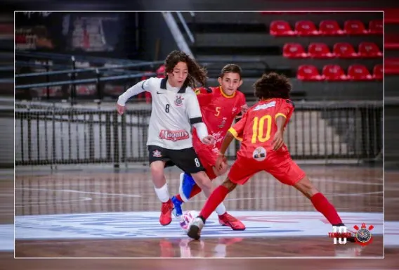 Sub-08, Sub-09 e Sub-10 do Corinthians encaram o Sport Benfica Mogi pelo Campeonato Paulista de Futsal