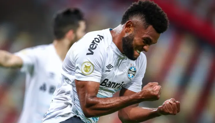 Emprestado pelo Palmeiras, Borja é o artilheiro do Grêmio no Campeonato Brasileiro