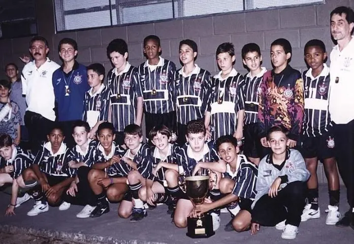 Jô no futsal do Corinthians