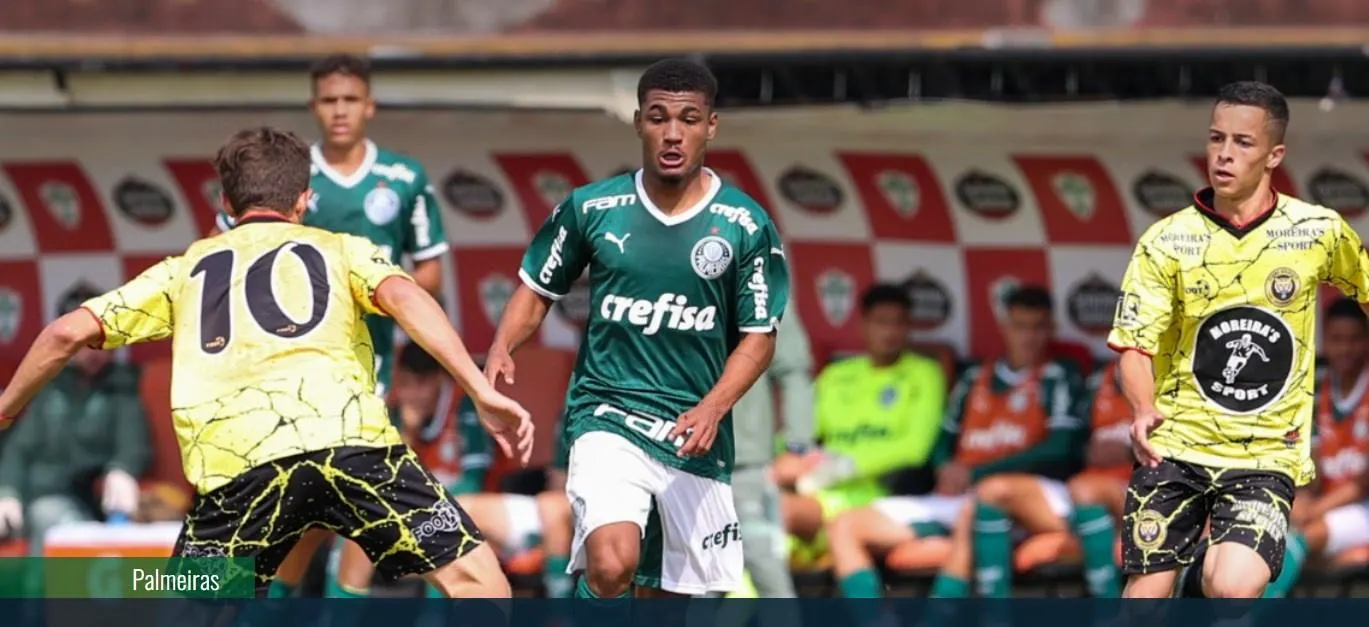 Palmeiras vence o Joseense e se mantém 100% no Paulista sub-20