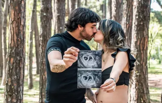 Ricardo Goulart inova ao descobrir que será pai de um casal de gêmeos