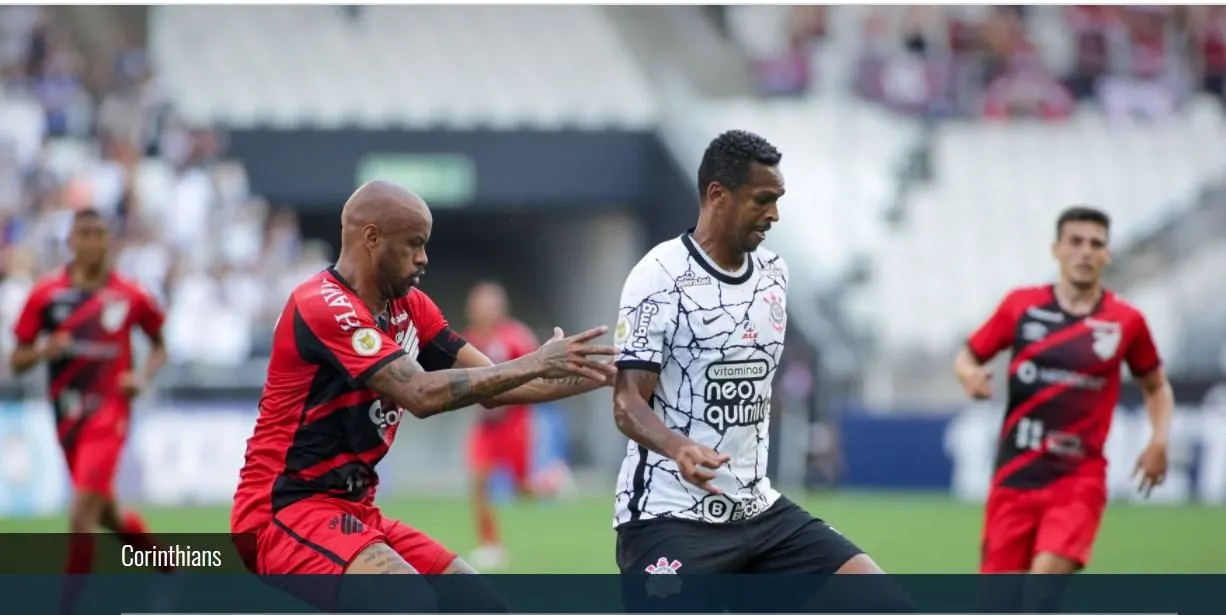 Tabu! Corinthians amplia sequência de invencibilidade contra o Athletico-PR