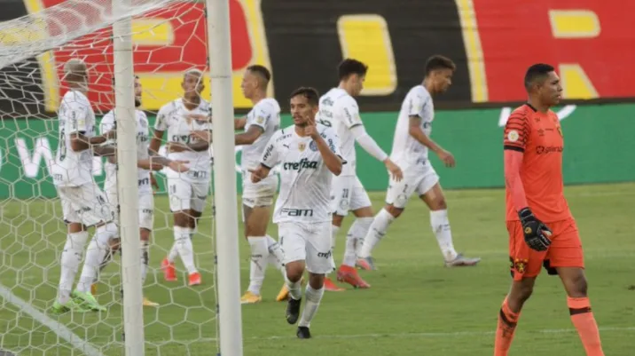 Palmeiras é o time com mais finalizações no Brasileirão