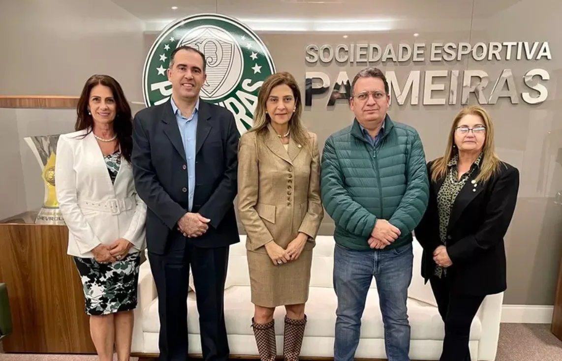 Leila Pereira será candidata única à presidência do Palmeiras