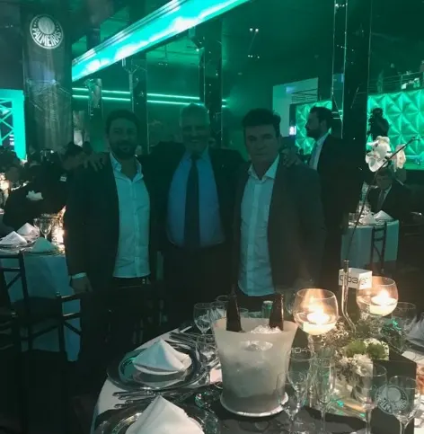 Andrés Sanchez é intimado e deixa festa do Palmeiras mais cedo